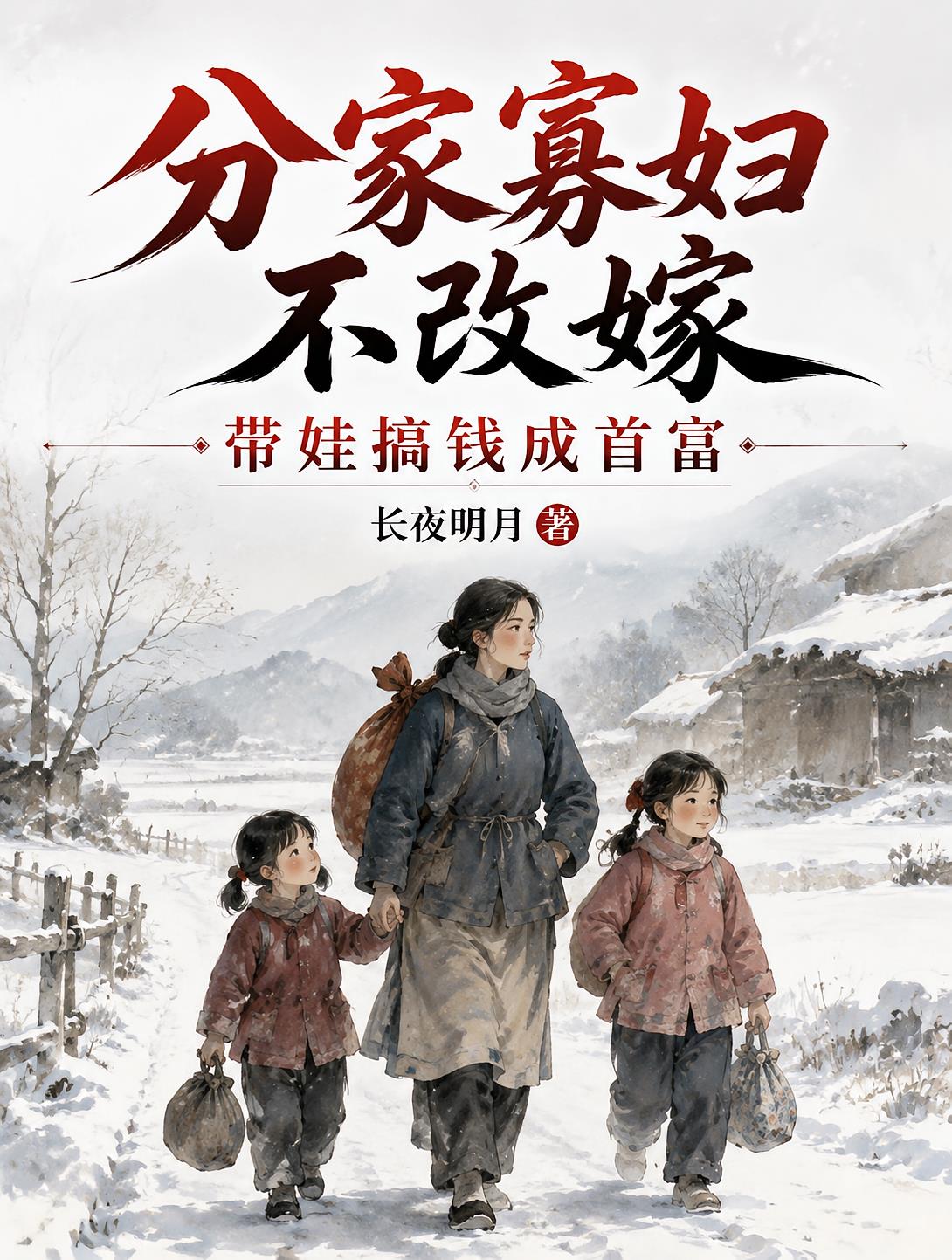 分家寡婦不改嫁，帶娃搞錢成首富