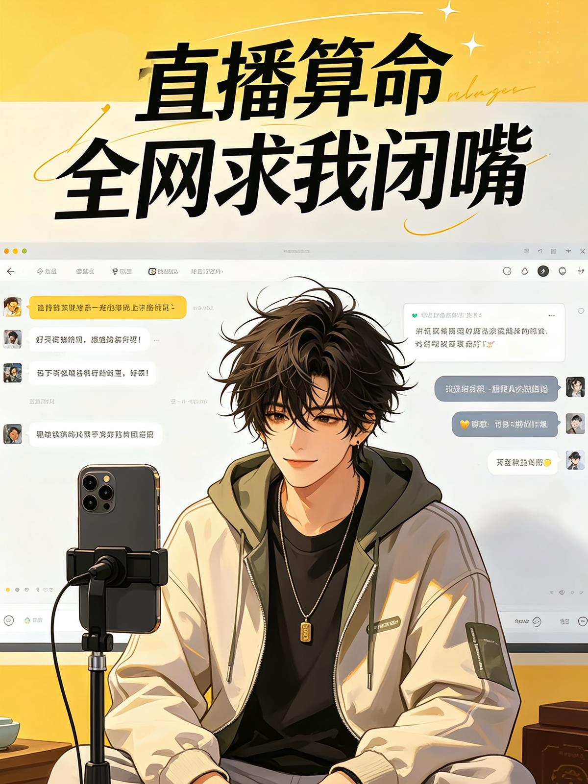 直播算命，全網(wǎng)求我閉嘴