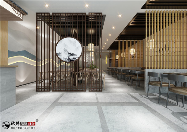 銀川迎吉川菜餐廳裝修設計案例_銀川餐廳裝修公司