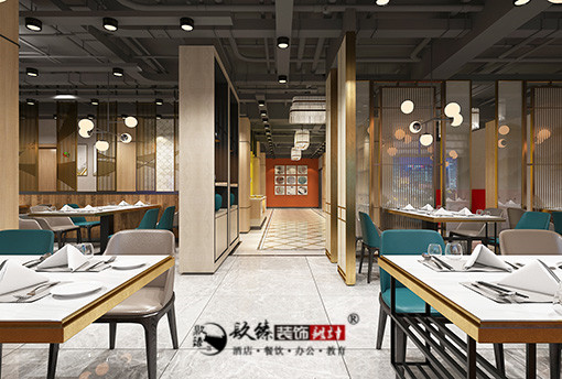 銀川裝修公司銀川新中式火鍋店設(shè)計(jì)裝修案例賞析nxjiuzhen,銀川火鍋店設(shè)計(jì)公司