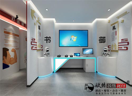 銀川希望小學(xué)展廳設(shè)計(jì)方案鑒賞|銀川學(xué)校設(shè)計(jì)裝修公司推薦