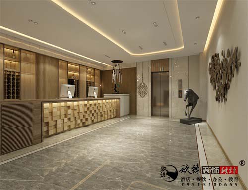 銀川岳馨樓餐廳裝修設(shè)計(jì)方案|時(shí)尚中透出古典，傳統(tǒng)中顯現(xiàn)時(shí)尚