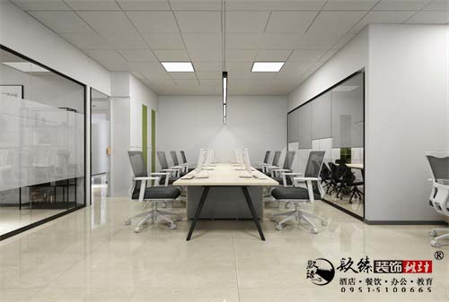 銀川榮科管理辦公設(shè)計(jì)方案鑒賞|銀川辦公裝修設(shè)計(jì)公司