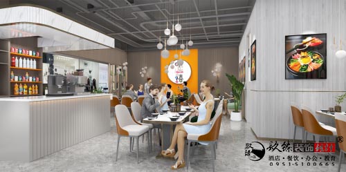 銀川 韓式料理餐廳裝修設(shè)計(jì)方案鑒賞|崇尚自然，感知生活