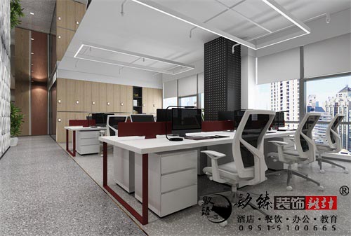 銀川盛宇科技辦公設(shè)計(jì)方案鑒賞|銀川辦公設(shè)計(jì)裝修公司推薦