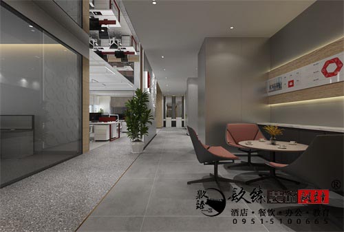 銀川睿鴻辦公室設計裝修方案鑒賞|銀川辦公室設計裝修公司推薦