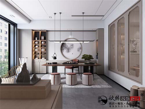 銀川恒譽(yù)茶樓設(shè)計(jì)裝修方案鑒賞|銀川茶樓設(shè)計(jì)裝修公司推薦